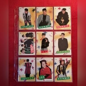 141 New Kids On The Block Trading Cards
